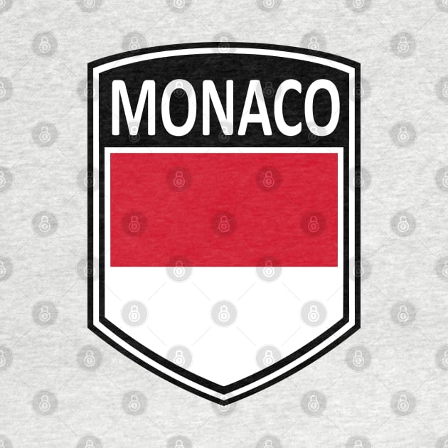 Flag Shield - Monaco by Taylor'd Designs